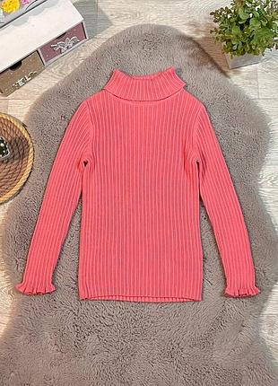 Тепленький базовый гольф в рубчик стана идеален