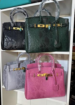 Сумка birkin оригінальна пітон в люкс якості 5