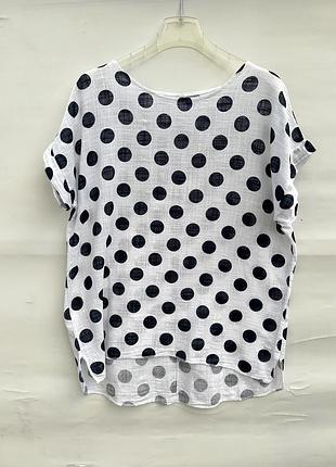 Блуза в горох