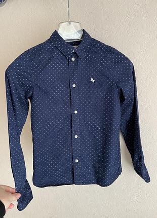 Рубашка детская h&m 9-10 лет