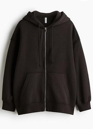 Женская коричневая толстовка h&m