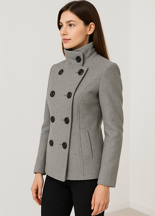 Пальто двубортное vivalon