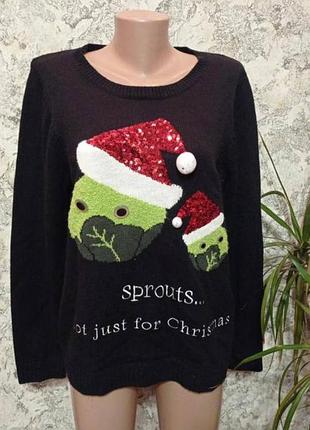 Свитер новогодний, рождественский