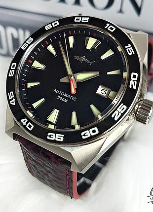 Чоловічий годинник heimdallr 43mm grand seiko nh35 wr200m godzilla