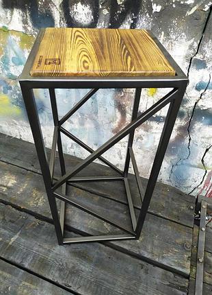 Барный стул goodsmetall в стиле лофт 750х350х350 "трансильвания"