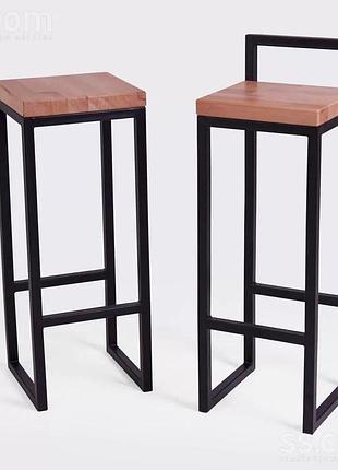 Барный стул goodsmetall из металла в стиле 750х350х350 лофт бс6