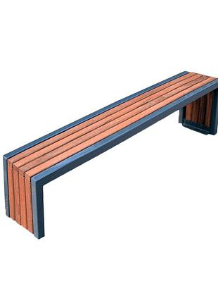 Скамья парковая goodsmetall в стиле лофт 1800х450х400 лс7