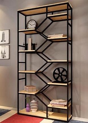 Стеллаж goodsmetall в стиле лофт 1900х1000х300 стж145