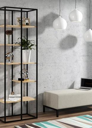 Стеллаж goodsmetall в стиле лофт 2100х700х450 стж153