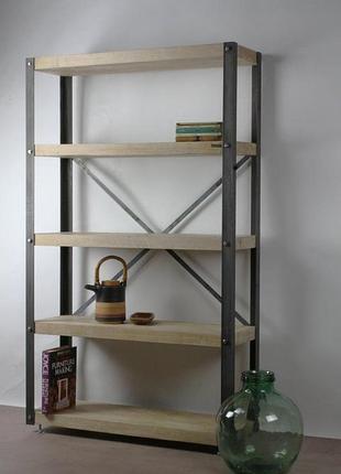 Стеллаж goodsmetall в стиле лофт 1700х800х300 "маркус"