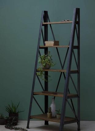 Стеллаж goodsmetall в стиле лофт 1600х600х400 "кригер"