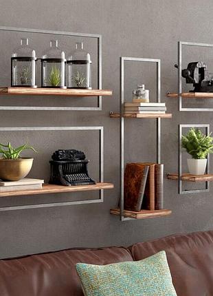 Комплект полок goodsmetall в стиле loft пк6