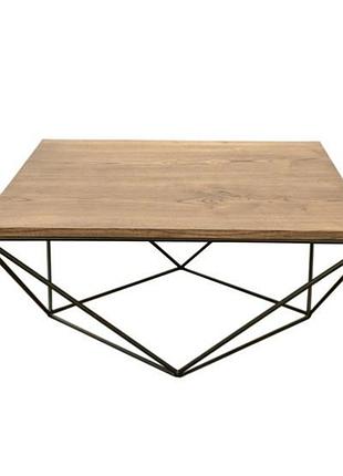 Журнальный, кофейный столик goodsmetall в стиле лофт 800х600х400 жс201