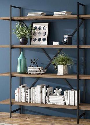 Стеллаж goodsmetall в стиле лофт 1600х1300х300 "лукас"