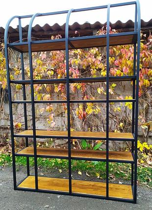 Стеллаж goodsmetall в стиле лофт 1800х1200х300 стж206