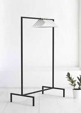 Вешалка стойка для одежды goodsmetall в стиле лофт 1600х1000х400мм вш93