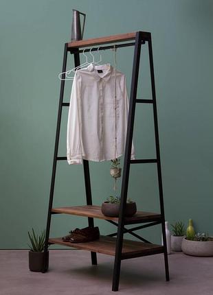 Вешалка рейл goodsmetall в стиле лофт 900х1600х400 "платон"