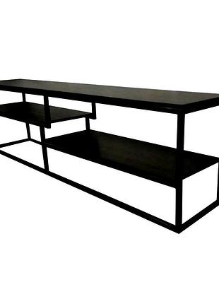 Тумба под телевизор goodsmetall из металла в стиле лофт 1800х500х350 т118