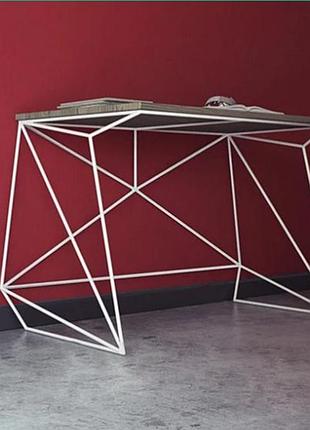 Стол письменный goodsmetall из металла в стиле лофт 1270х625х750 стп153