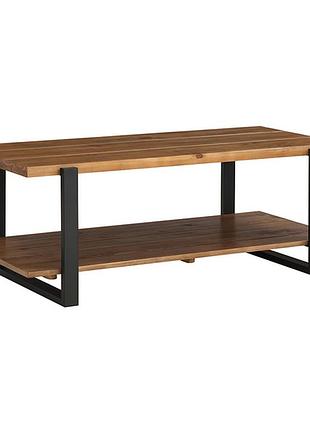 Журнальный, кофейный столик goodsmetall в стиле лофт 1200х600х450 жс190