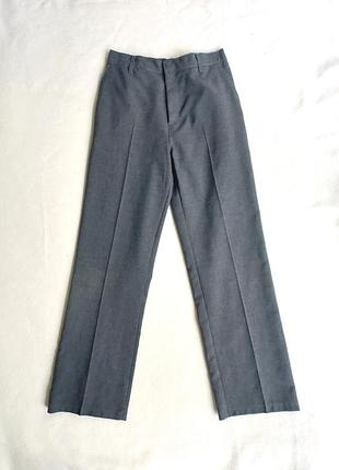 Штани брюки сірі класичні ділові, довжина 86 см.