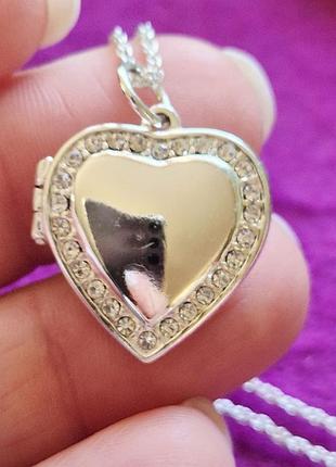 Колье avon, локет-сердце, 2004 год 7