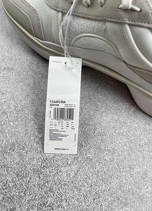 Adidas y-3 ajatu run off white кросовки оригінал 7