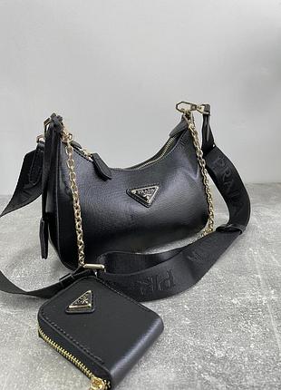 ❌ prada re-edition 2005 saffiano leather bag