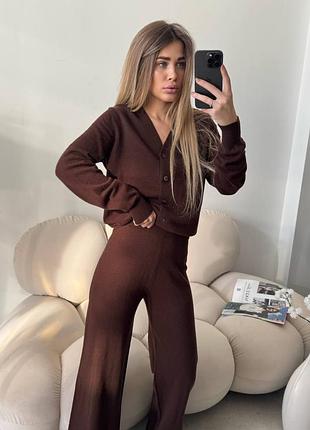 Брендовий жіночий трикотажний костюм лоро піана
