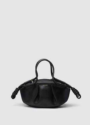 💎 loewe paseo medium bag black 30 х 17 х 9 см