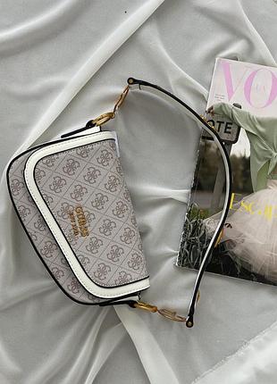 Сумка guess dream сідло пудровий є