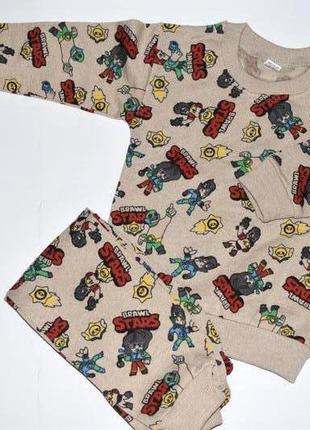Піжама бравл старс"3-5р (для худеньких діток)