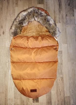 Теплый зимний конверт на коляску колясок