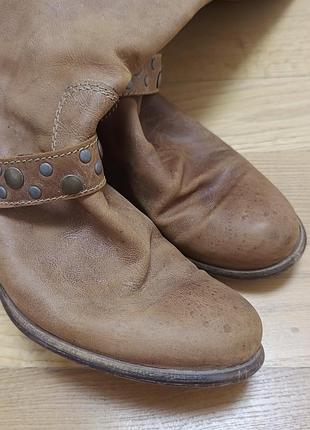 Кожаные сапоги dune