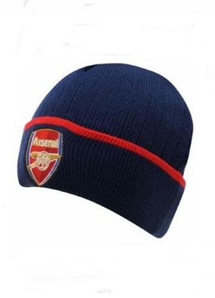Темно-синя шапка arsenal