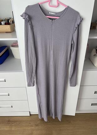 Лілова сукня зара