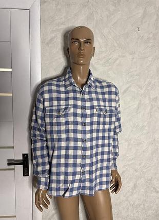 Верхня сорочка тепла сорочка в клітинку