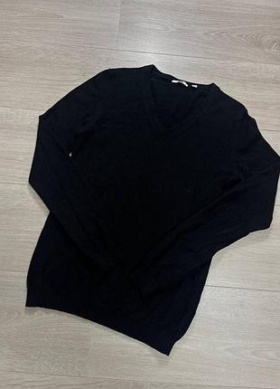Женский черный свитер кашемировый uniqlo