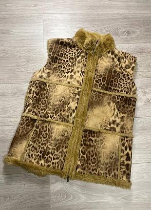 Редкая винтажная жилетка шерстяная coogi