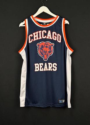 Майка чоловіча nfl, chicago bears, l, стан нової. оригінал.