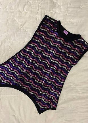 Майка в пайетки