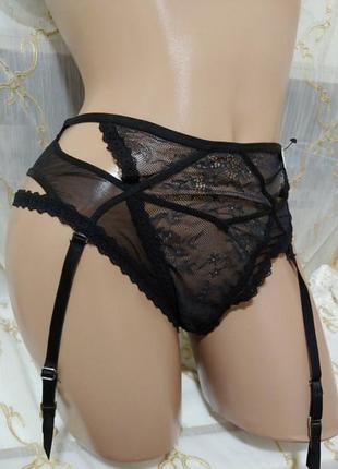 М новые кружевные трусики с держателями печами для чулок ханкемоллер