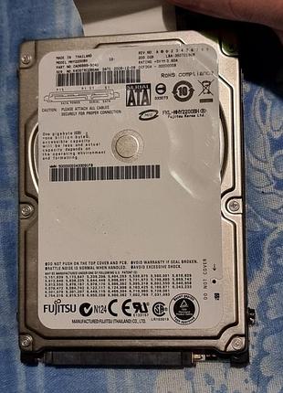 100% hdd 2.5 200 гб fujitsu 5400 35.4/35.9 жесткий диск mhy2200bh