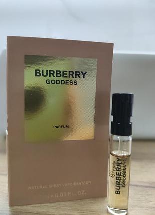 Burberry goddess пробник женский парфюм