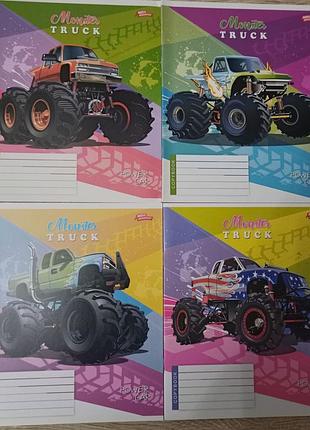 Тетрадь школьная 12 листов в косую линию упаковка