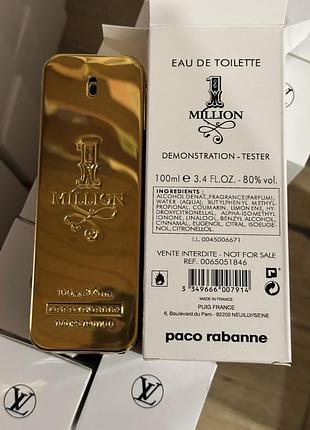 Paco rabanne 1 million тестер