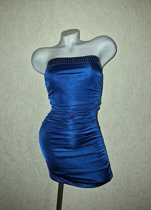 Сарафан длинный принт цветы