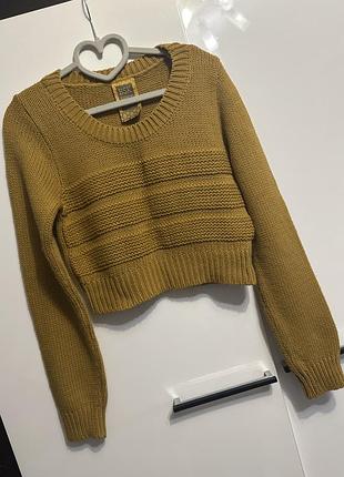 Укортчений модний світерок