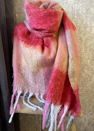 Шарф мохеровий