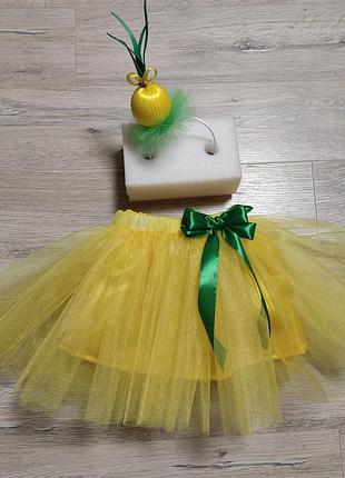 Костюм спідниця фатінова і обруч цибулина цибулька цибуля